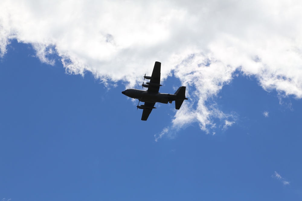 C-130s, crews complete CDS airdrop at Fort McCoy for Patriot North 2018