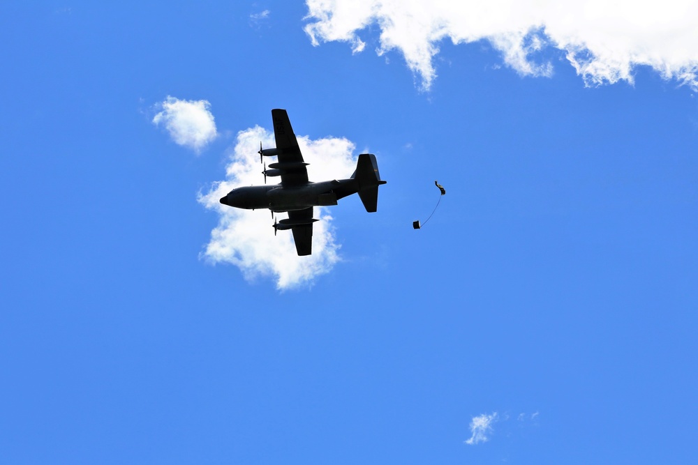 C-130s, crews complete CDS airdrop at Fort McCoy for Patriot North 2018