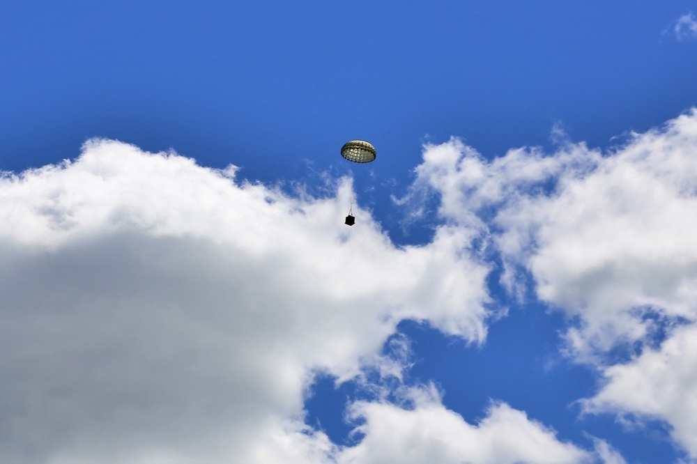 C-130s, crews complete CDS airdrop at Fort McCoy for Patriot North 2018