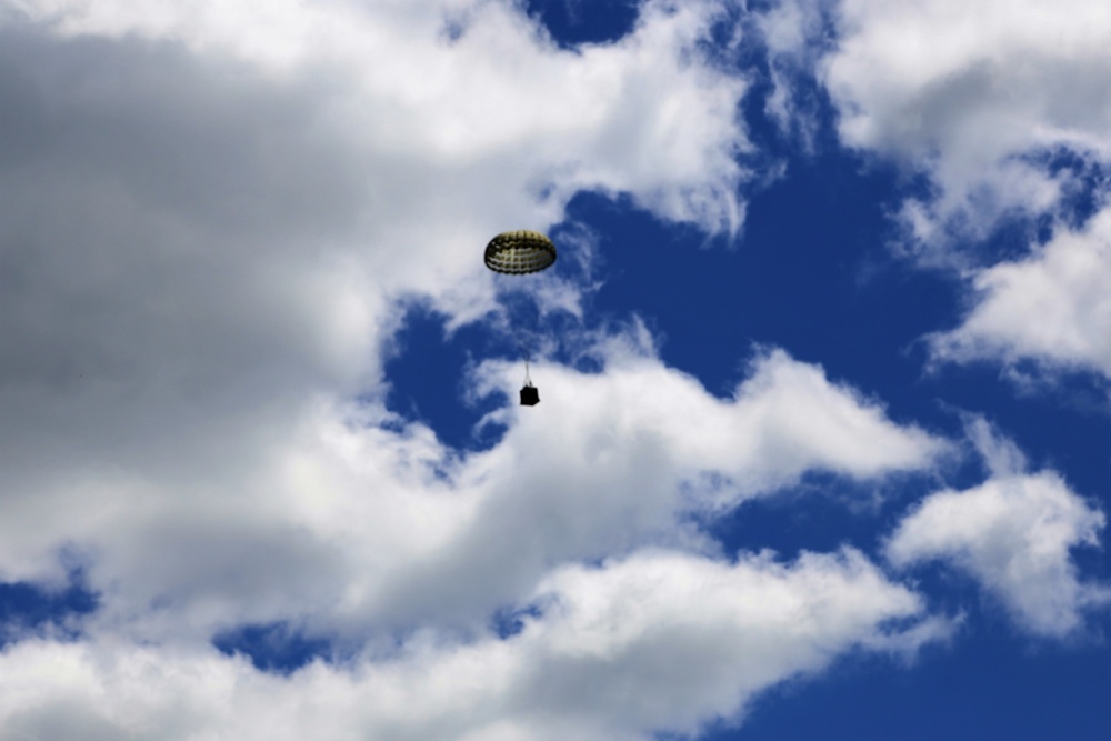 C-130s, crews complete CDS airdrop at Fort McCoy for Patriot North 2018