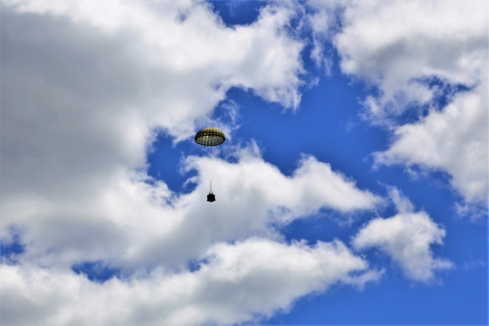 C-130s, crews complete CDS airdrop at Fort McCoy for Patriot North 2018