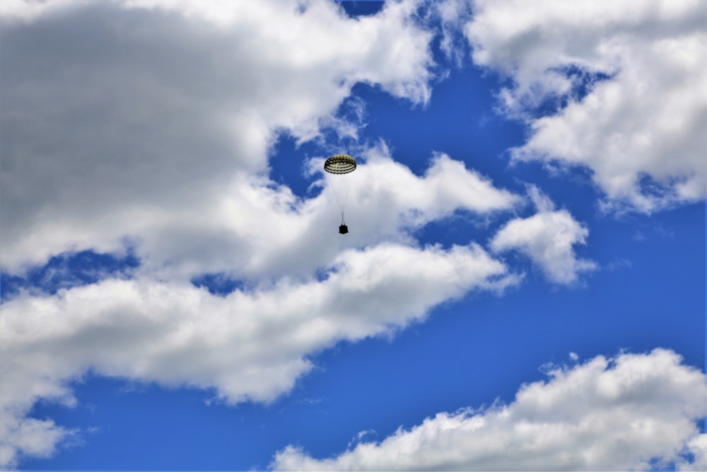 C-130s, crews complete CDS airdrop at Fort McCoy for Patriot North 2018