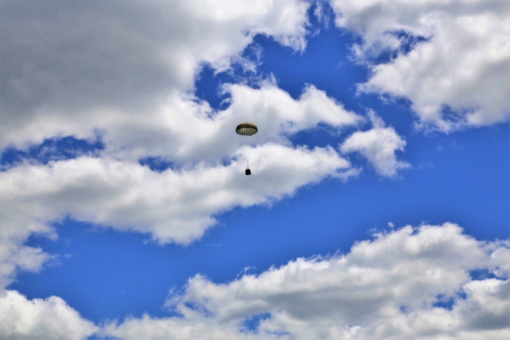 C-130s, crews complete CDS airdrop at Fort McCoy for Patriot North 2018