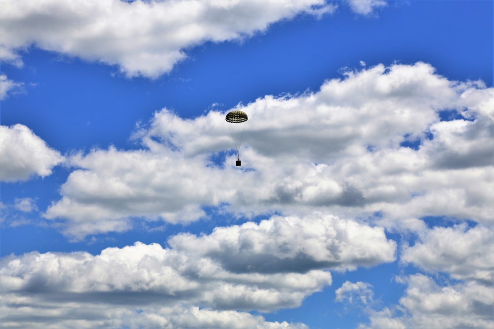 C-130s, crews complete CDS airdrop at Fort McCoy for Patriot North 2018