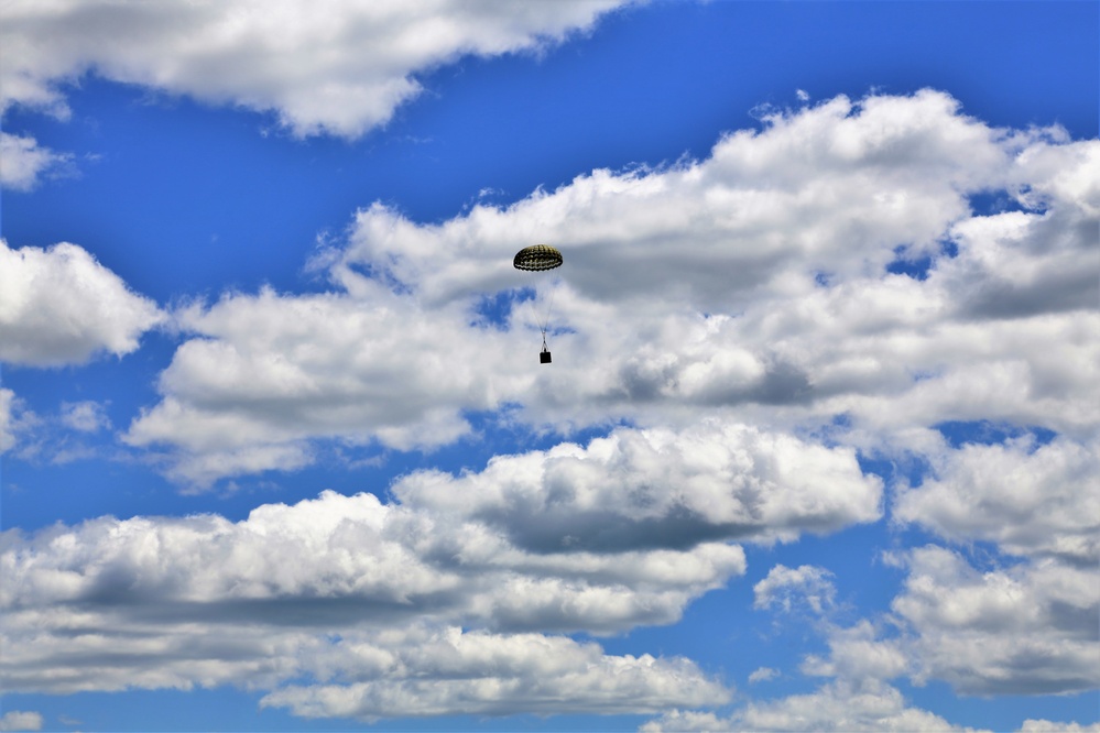 C-130s, crews complete CDS airdrop at Fort McCoy for Patriot North 2018