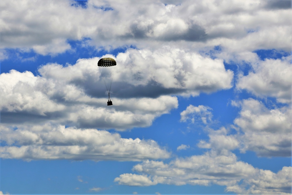 C-130s, crews complete CDS airdrop at Fort McCoy for Patriot North 2018