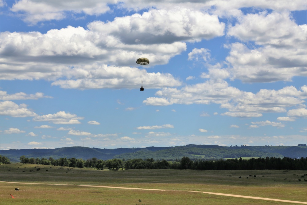 C-130s, crews complete CDS airdrop at Fort McCoy for Patriot North 2018