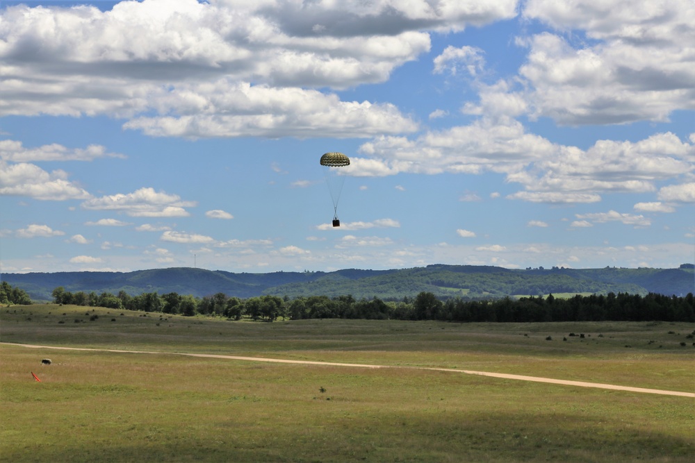 C-130s, crews complete CDS airdrop at Fort McCoy for Patriot North 2018