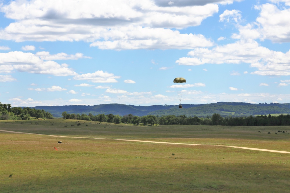 C-130s, crews complete CDS airdrop at Fort McCoy for Patriot North 2018