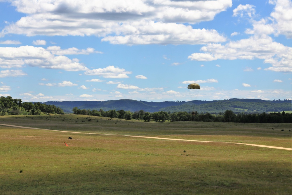 C-130s, crews complete CDS airdrop at Fort McCoy for Patriot North 2018