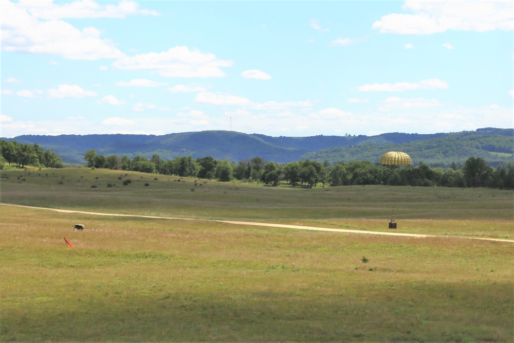 C-130s, crews complete CDS airdrop at Fort McCoy for Patriot North 2018