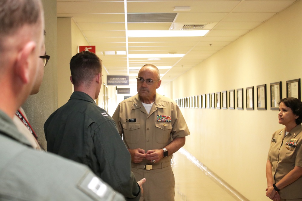 Navy Surgeon General Visits Naval Health Clinic Lemoore