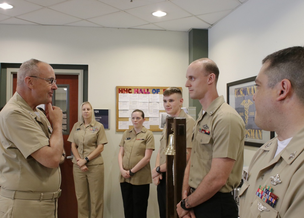 Navy Surgeon General Visits Naval Health Clinic Lemoore