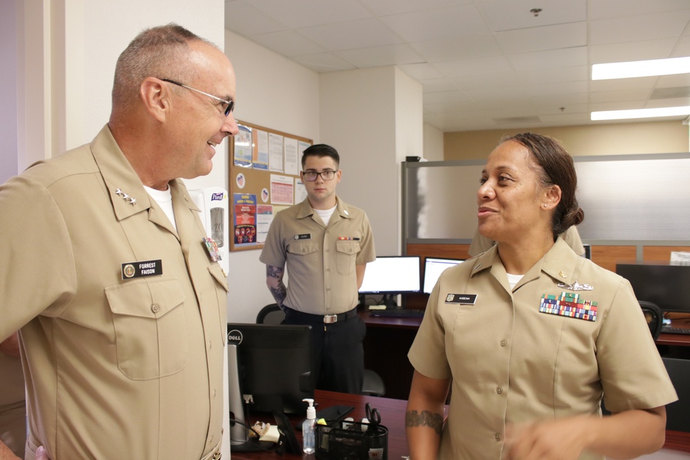 Navy Surgeon General Visits Naval Health Clinic Lemoore