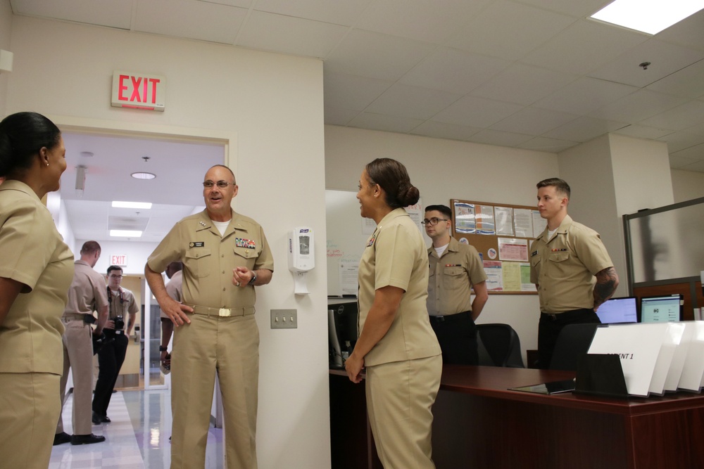 Navy Surgeon General Visits Naval Health Clinic Lemoore