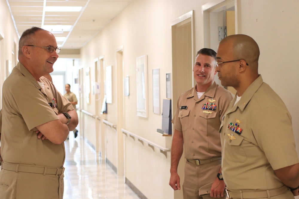 Navy Surgeon General Visits Naval Health Clinic Lemoore