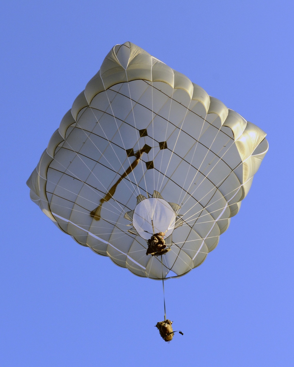 Paratroopers land on Holland DZ during Operation Devil Storm