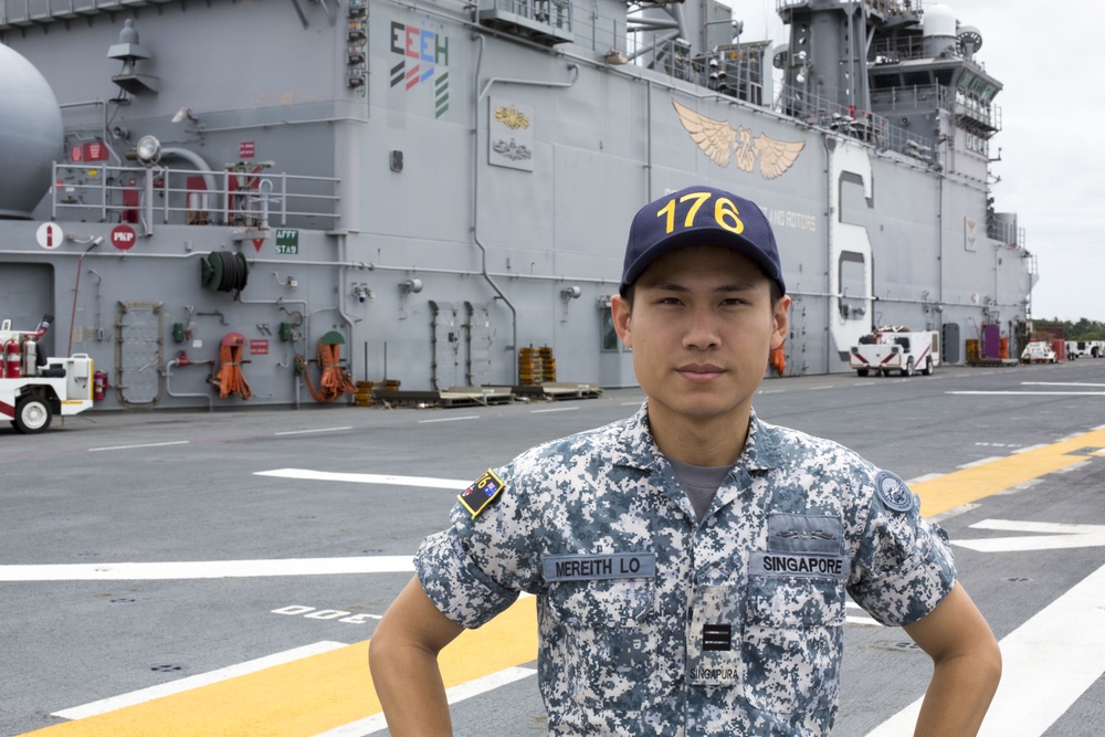 Faces of RIMPAC: Republic of Singapore Navy Lt. Merith Lo