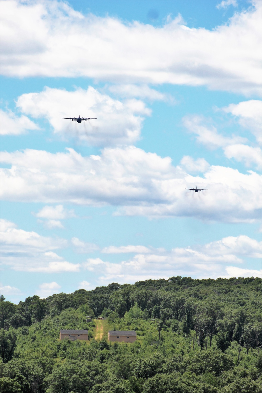 C-130s, crews complete CDS airdrop at Fort McCoy for Patriot North 2018