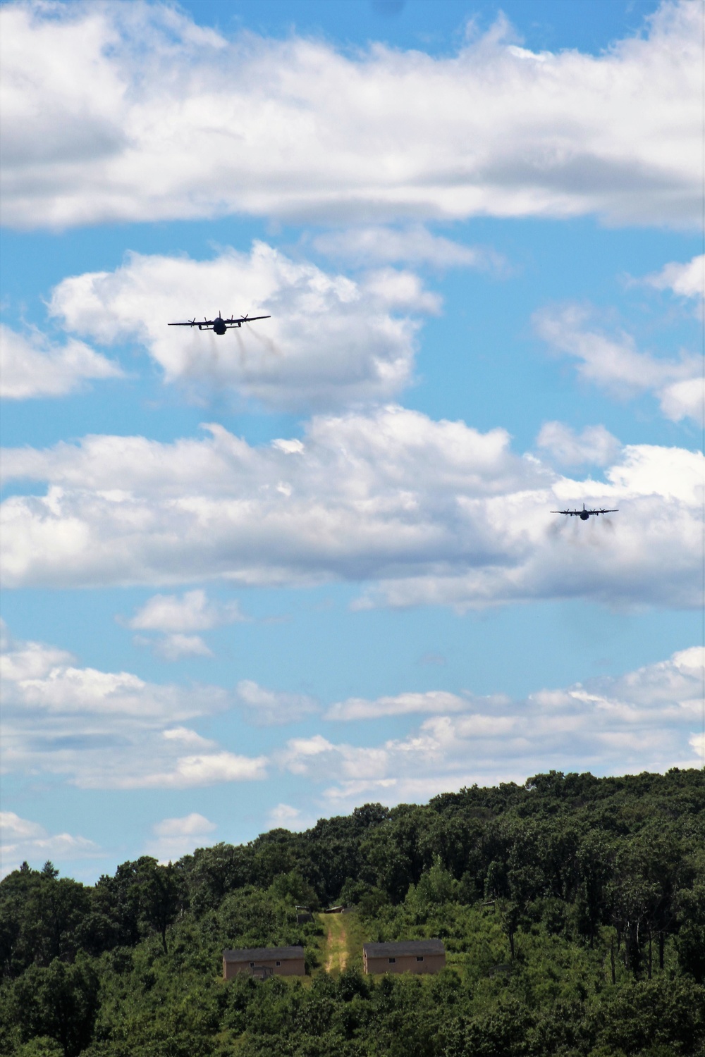 C-130s, crews complete CDS airdrop at Fort McCoy for Patriot North 2018