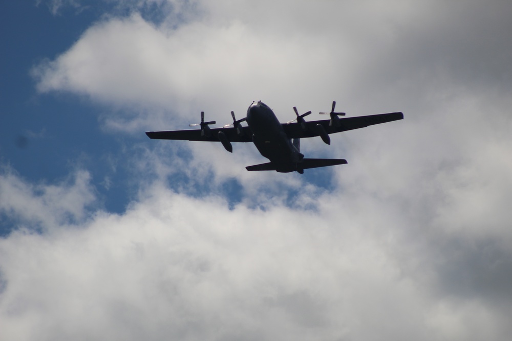 C-130s, crews complete CDS airdrop at Fort McCoy for Patriot North 2018