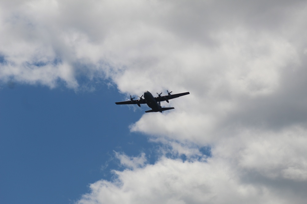 C-130s, crews complete CDS airdrop at Fort McCoy for Patriot North 2018