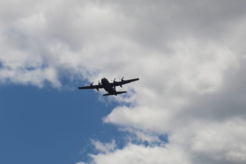 C-130s, crews complete CDS airdrop at Fort McCoy for Patriot North 2018