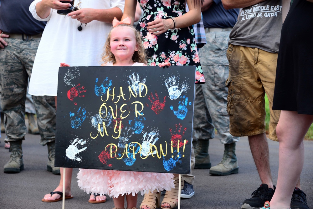 Airmen return to McGhee Tyson from deployment