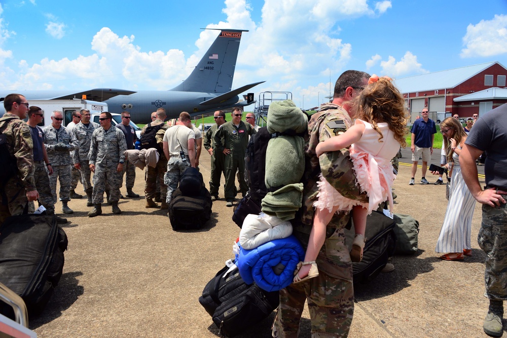 Airmen return to McGhee Tyson from deployment