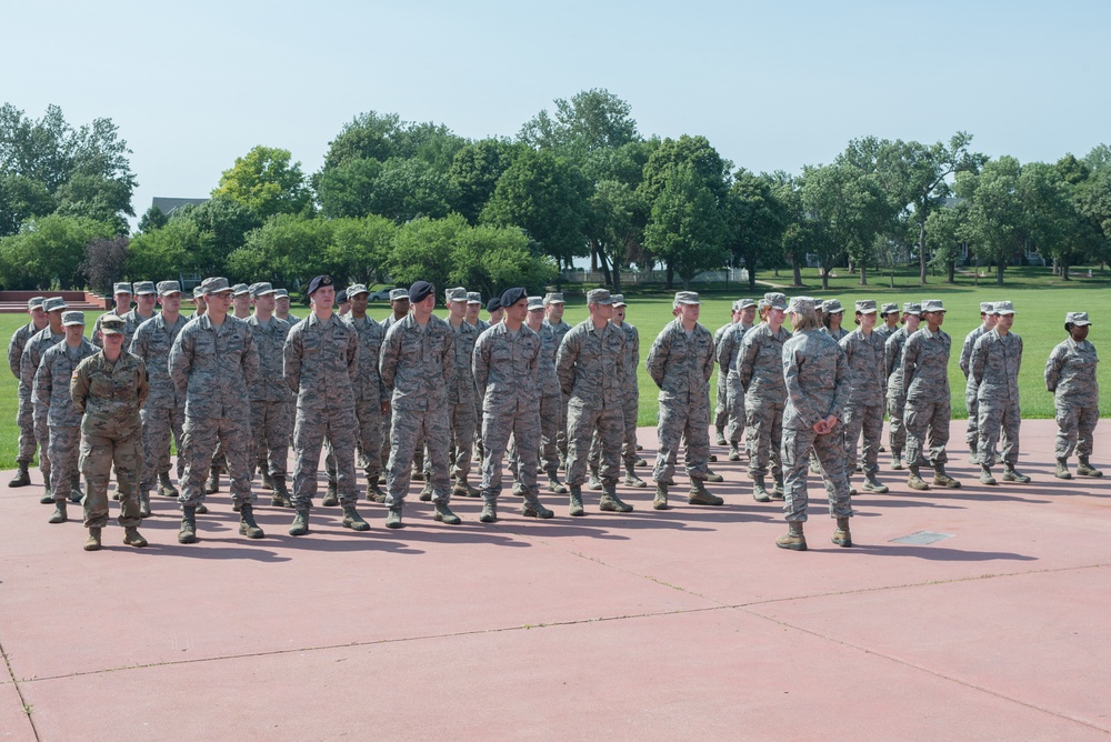 Offutt AFB holds Flag Day ceremony