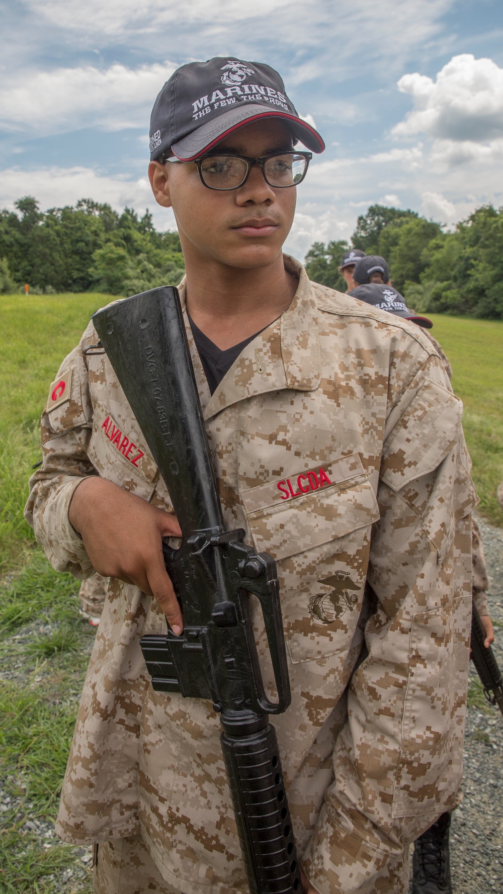 Students learn Marine Corps leadership via training exercises