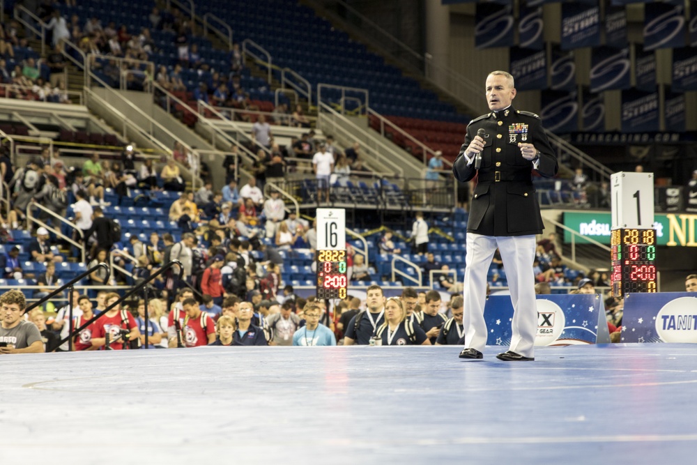 USAW and Marines team up for Cadet/Junior National Wrestling Championship
