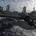 USS Preble replenishment-at-sea during RIMPAC