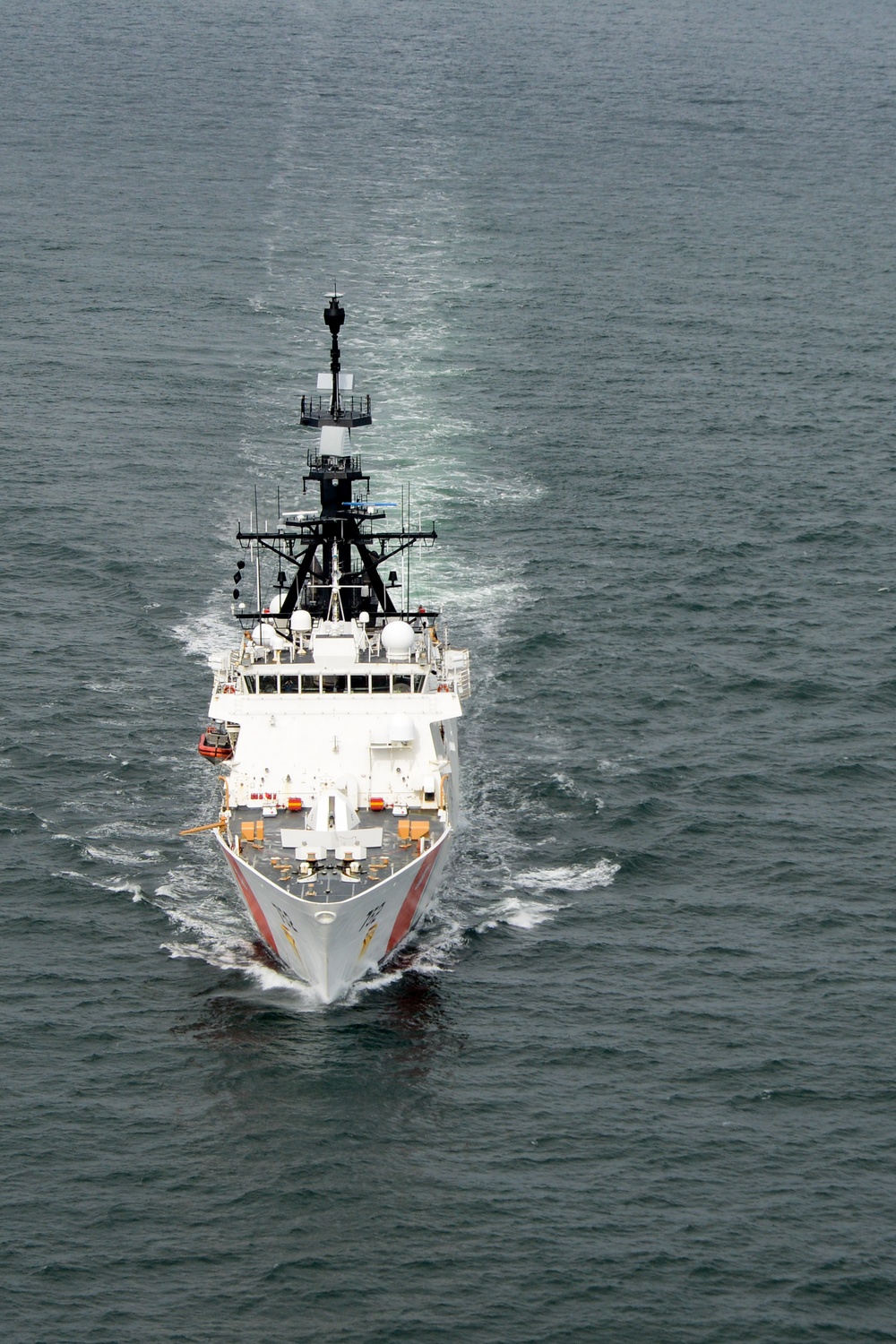 Cutter Stratton patrols above the Arctic Circle
