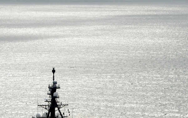 Cutter Stratton patrols above the Arctic Circle