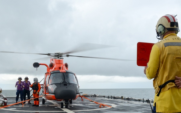 Cutter Stratton patrols above the Arctic Circle