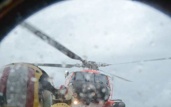Cutter Stratton patrols above the Arctic Circle