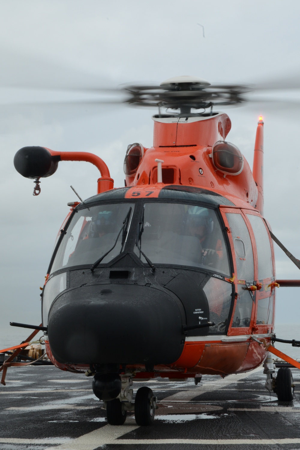 Cutter Stratton patrols above the Arctic Circle