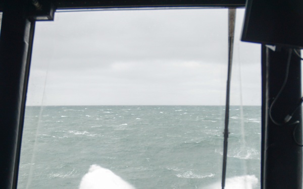 Cutter Stratton patrols above the Arctic Circle