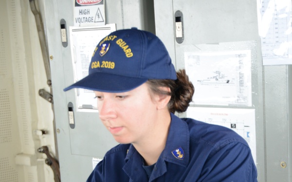 Cadet summer training experience aboard Cutter Stratton