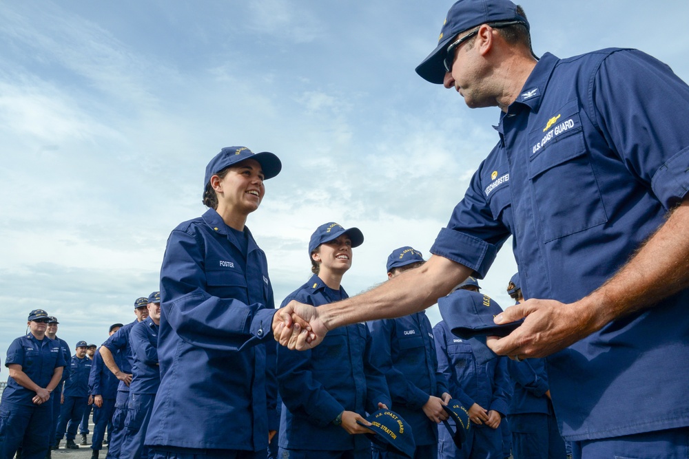 Cutter Stratton patrols above the Arctic Circle