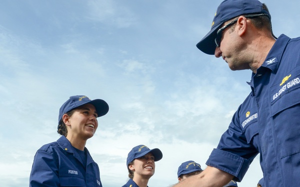 Cutter Stratton patrols above the Arctic Circle