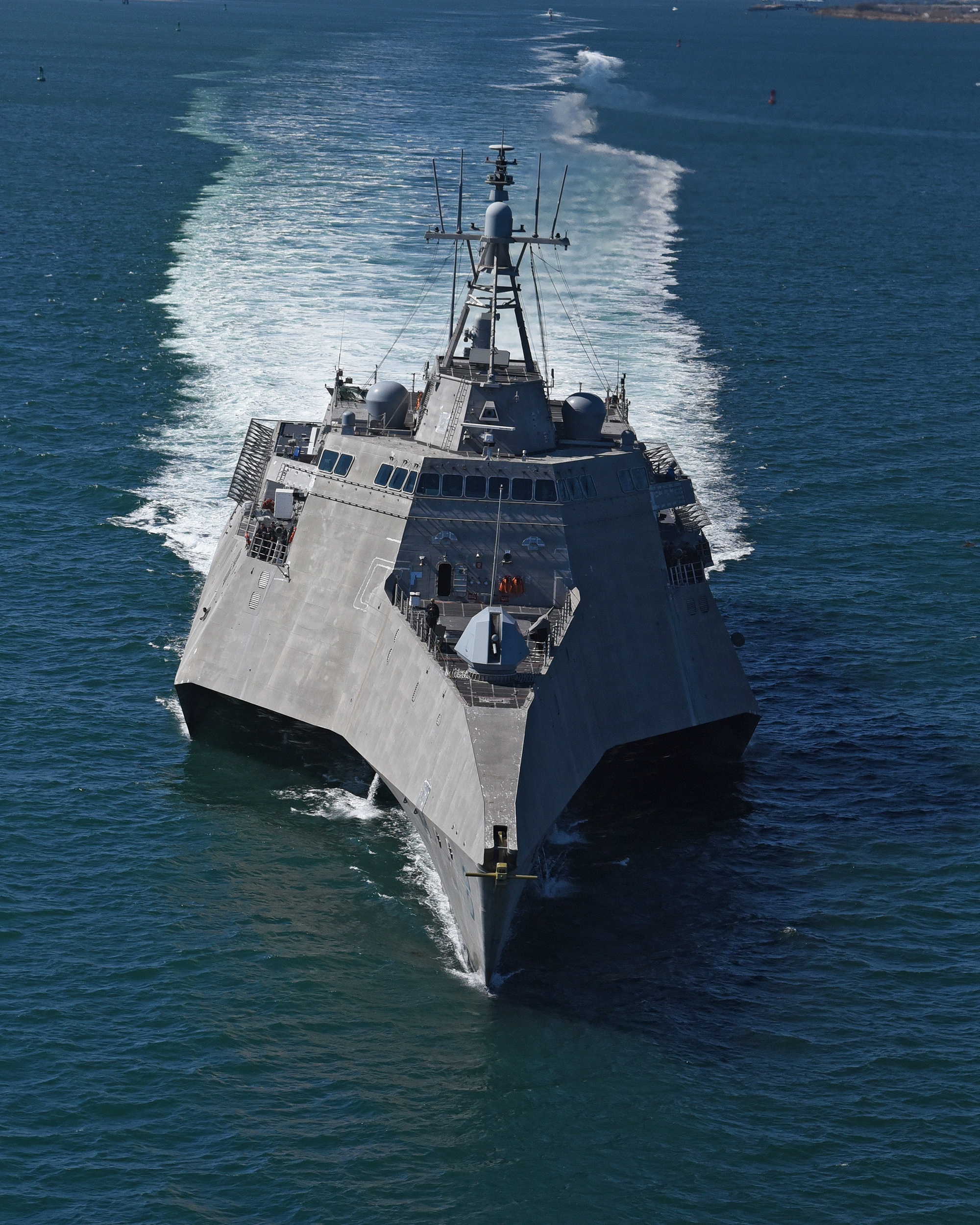 DVIDS - Images - USS Montgomery Departs San Diego Harbor [Image 7 