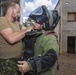 Canadian clearance divers participate in an improvised explosive device (IED) scenario during the RIMPAC 2018 exercise