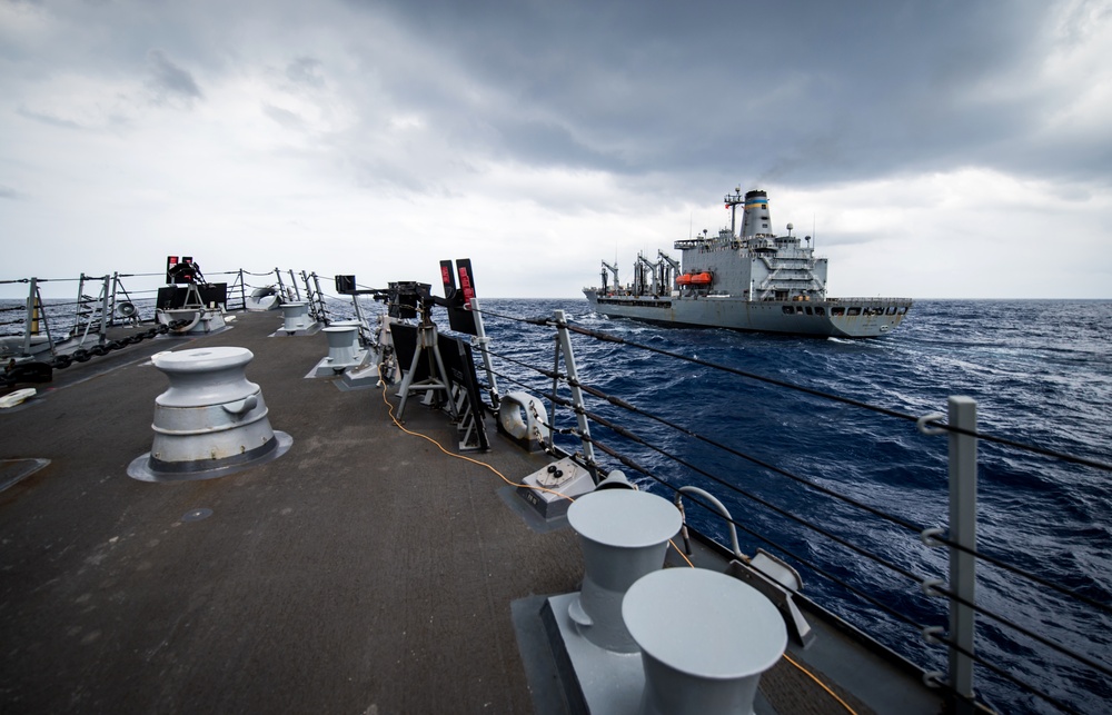 USS Dewey Connected Replenishment