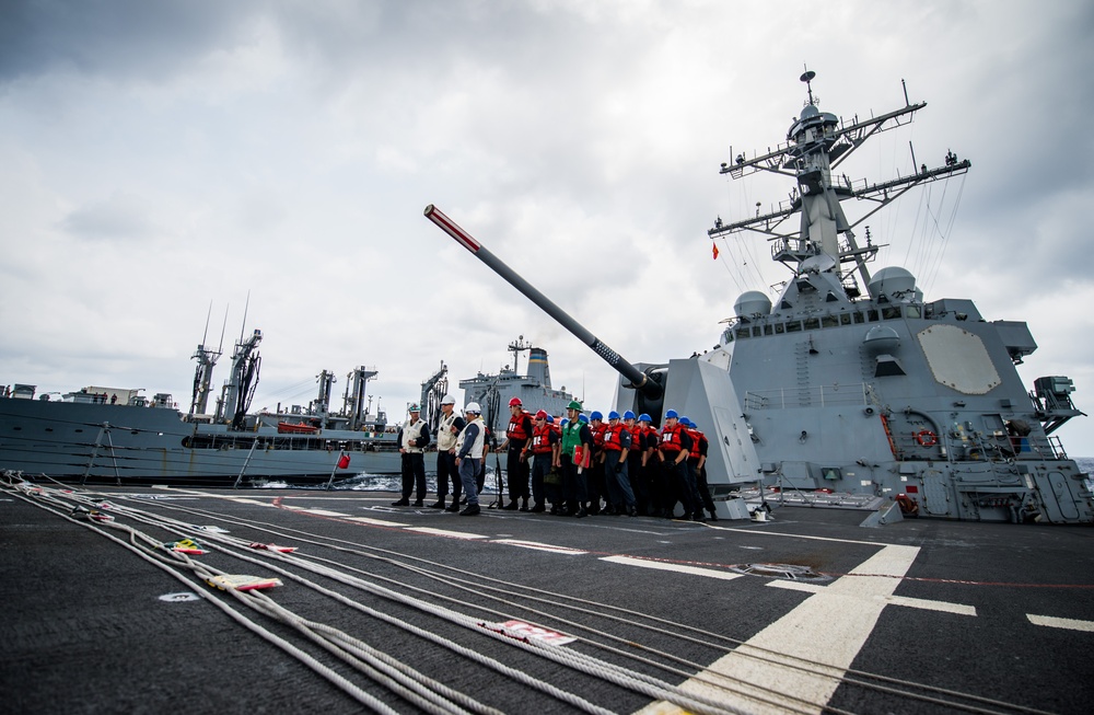 USS Dewey Connected Replenishment