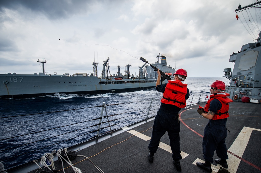 USS Dewey Connected Replenishment