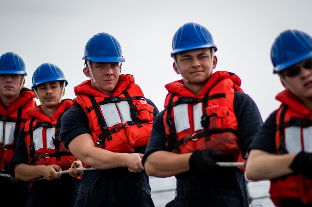 USS Dewey Connected Replenishment