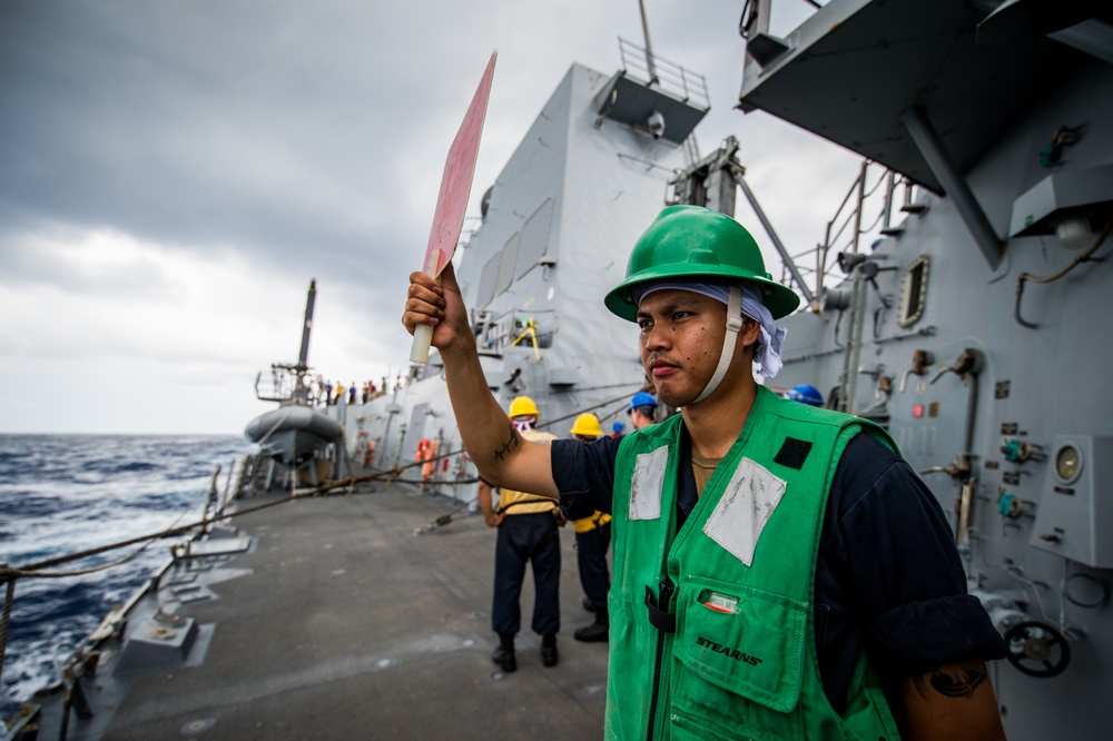 USS Dewey Connected Replenishment