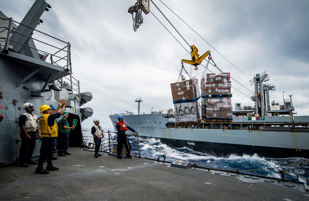 USS Dewey Connected Replenishment